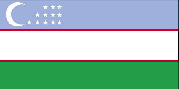 Flag of Uzbekistan